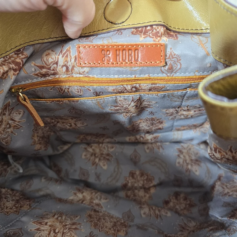 HOBO Pebbled Leather Shoulder Bag